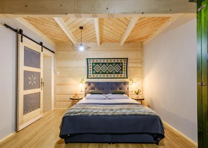 Willa Olsza Wood House & Mountain View & Sauna